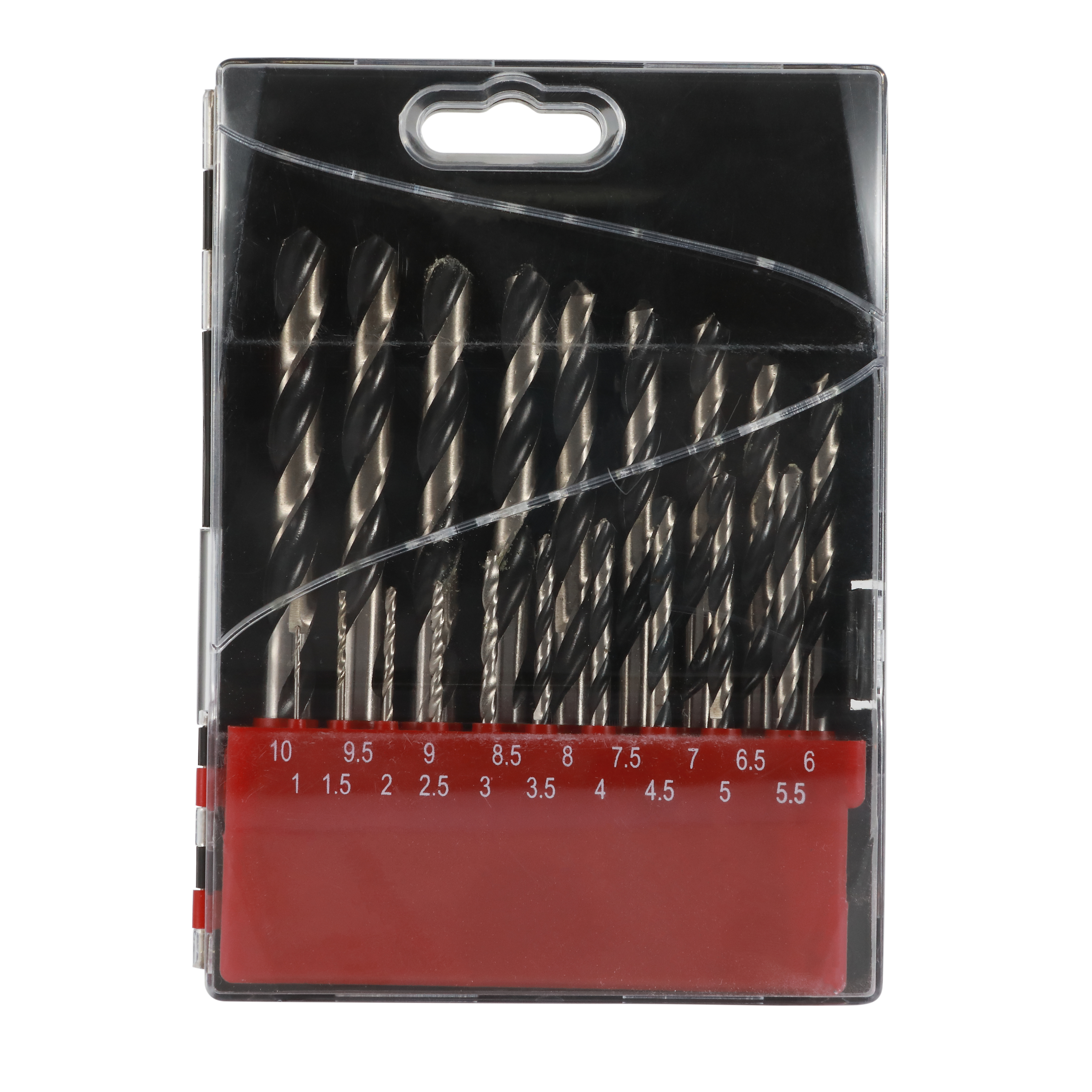 بيع مصنع DM 19 قطعة HSS EDGE GROUND Twist Drill Bits SET مع صندوق بلاستيك